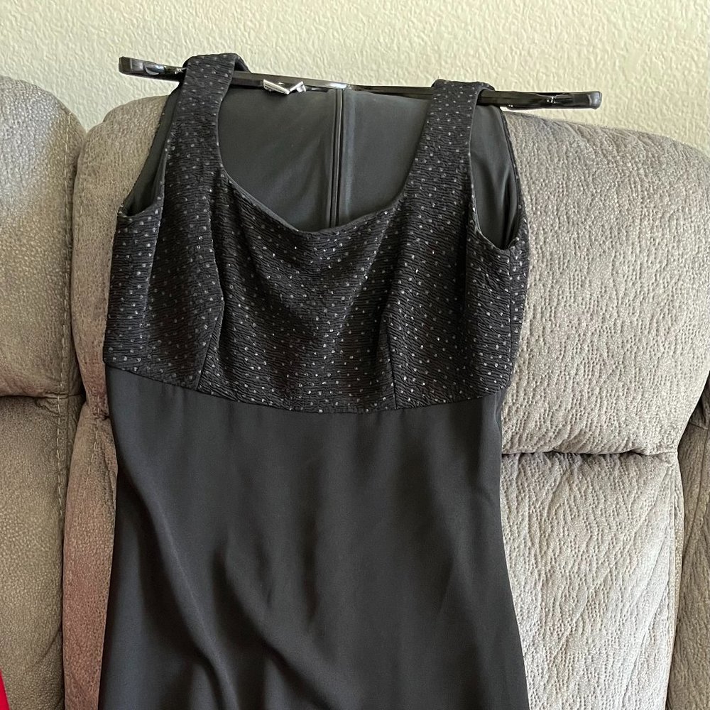 Black formal dress